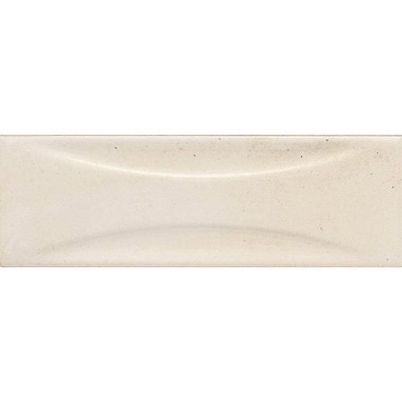 Apollo Tile Antiek 2.58 in. x 7.9 in. Glossy White Ceramic Subway Deco Wall Tile 5.38 sq. ft./case, 38PK MOD88DEWH258
